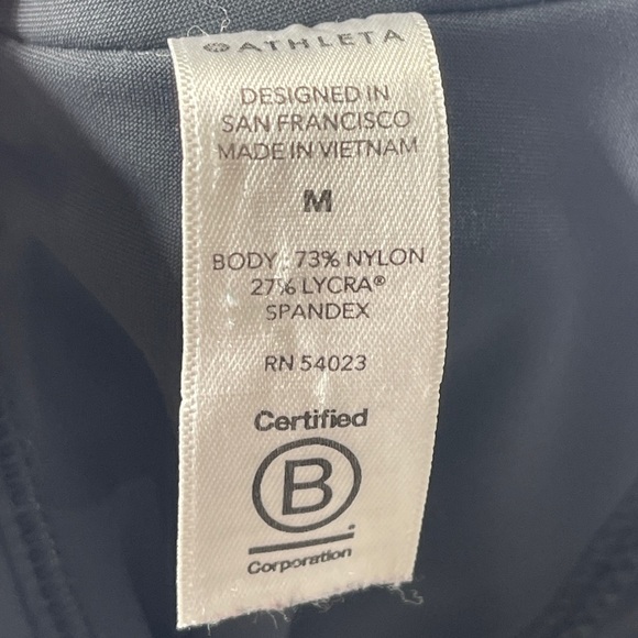 Athleta‎ Stellar Tight Leggings Anthracite Grey Size Medium - Picture 6 of 9